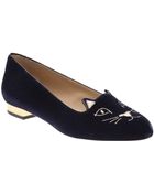 Charlotte Olympia Kitty Flat - Lyst