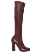 Chloé 110mm Stretch Nappa Knee High Boots - Lyst