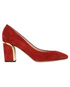 Chloé 70Mm Suede Pumps - Lyst