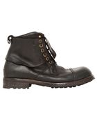 Dolce & Gabbana San Pietro Leather Low Boots - Lyst