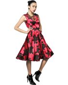Lanvin Techno Wool Jacquard Dress - Lyst