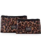 Moschino Leopardprint Cosmetic Bag Set - Lyst