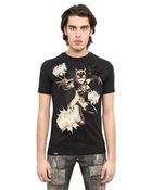 Philipp Plein Catwoman Printed Cotton Jersey - Lyst