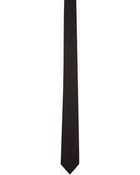 DSquared2 Black Silk Twill Logo Tie - Lyst