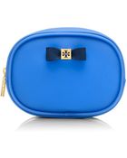 Tory Burch Bow Small Cosmetic Case - Lyst