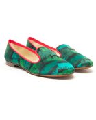 Avec Moderation Abstract Feather Flat - Lyst