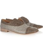 Maison Martin Margiela Hand woven Leather Moccasins - Lyst