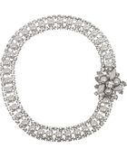 Miu Miu Plexiglass Crystal and Glass Pearl Necklace - Lyst