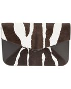 Fendi Envelope Clutch - Lyst
