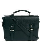 Asos Satchel Bag with Metal Buckles - Lyst