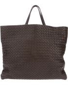 Bottega Veneta Woven Leather Tote - Lyst