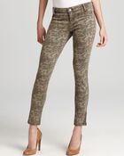 Guess Jeans Seven Zip Skinny in Camo - Lyst
