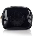 Tory Burch Medium Patent Cosmetic Case - Lyst