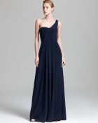 Rebecca Taylor Dress One Shoulder Gown - Lyst