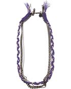 Venessa Arizaga Mixed Chain Necklace - Lyst