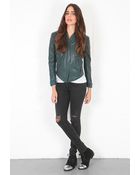 Veda Leather Jacket - Lyst