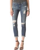 AG Adriano Goldschmied Stilt Roll Up Jeans - Lyst
