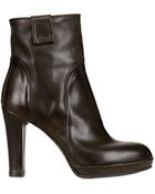 Alberto Fermani 100mm Zipped Nappa Leather Boots - Lyst