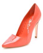 Alice + Olivia Alice Olivia Dina Patent Pumps - Lyst