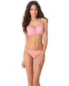 DKNY Lovely Lacey Panty - Lyst