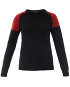 Iro Piper Contrast Shoulder Sweater - Lyst