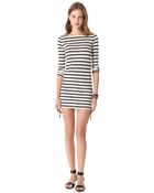Joseph Stripe Tunic Dress - Lyst