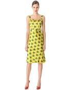 L'Wren Scott Peach Love Belted Dress - Lyst