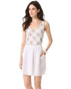 Marc By Marc Jacobs Gauze Check Knit Top - Lyst