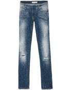 Balmain 5 Pocket Destroy Jean - Lyst
