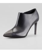 Saint Laurent Studded Pointtoe Ankle Bootie - Lyst