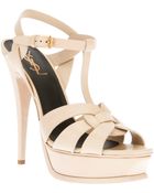 Saint Laurent 'Tribute' Sandal - Lyst