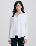 Theory Tritta Buttondown Blouse - Lyst