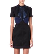 Victoria, Victoria Beckham Panelled Dress - Lyst