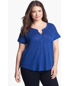 Lucky Brand April Linen Top - Lyst