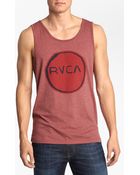 RVCA Melt Circle Tank Top - Lyst