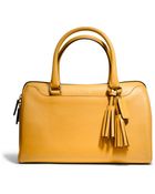 Coach Legacy Leather Haley Satchel - Lyst