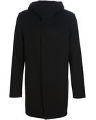 Bottega Veneta Wool Coat - Lyst