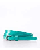 Ann Taylor Perfect Patent Skinny Belt - Lyst