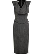 Antonio Berardi Virgin Wool and Alpaca Pencil Dress - Lyst