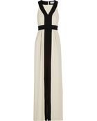 Alice By Temperley Obi Paneled Crepe Gown - Lyst
