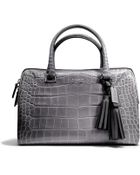 Coach Legacy Haley Satchel in Embossed Leather - Lyst