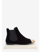 Giuseppe Zanotti Blok Spike Back Laceup Leather Boots - Lyst