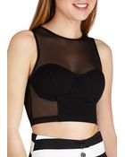 ModCloth Sheer Confidence Top - Lyst