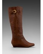 Steven By Steve Madden Intyce Boot in Brown - Lyst