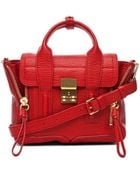 3.1 Phillip Lim Pashli Mini Satchel in Warm Tones - Lyst