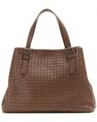 Bottega Veneta Intrecciato Leather Tote - Lyst