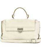 Ferragamo Sofia Leather Shoulder Bag - Lyst