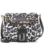 Marc By Marc Jacobs Natasha Animalprint Shoulder Bag - Lyst
