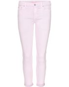 Mother The Looker Cropped Skinny Jeans - Lyst