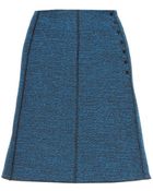 Proenza Schouler Tweed Skirt - Lyst